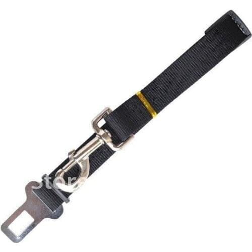 Adjustable Car Cat Dog Pet Seat Safety Belt Harness Lead Black New 300pcs/lot