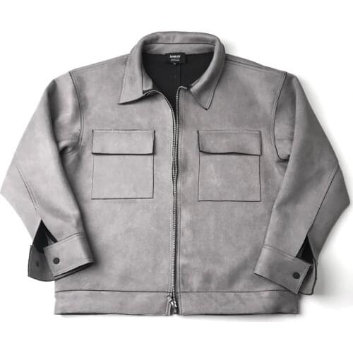 Мужские замшевые куртки SLASKUST China At AliExpress