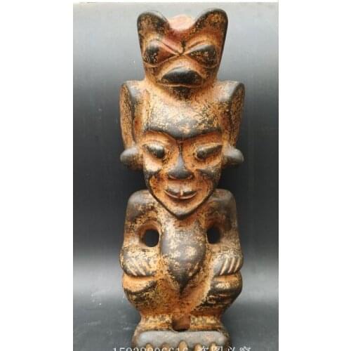 Antique stone tools Iron meteorite primitive pig dragon sun god small ornaments Hongshan Culture is 4000 to 3000 BC