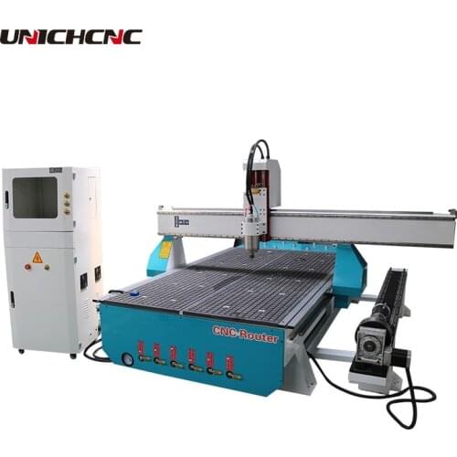 UNICHCNC heavy duty cnc router for woodworking with vacuum table