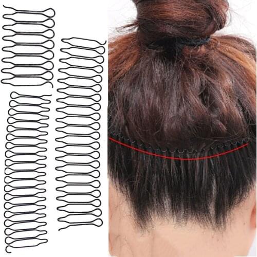 Iron invisible Curved Hair Comb Clips for Women girls hair Styling U-Shaped Hairpins Hair Barrettes accesorios para el cabello