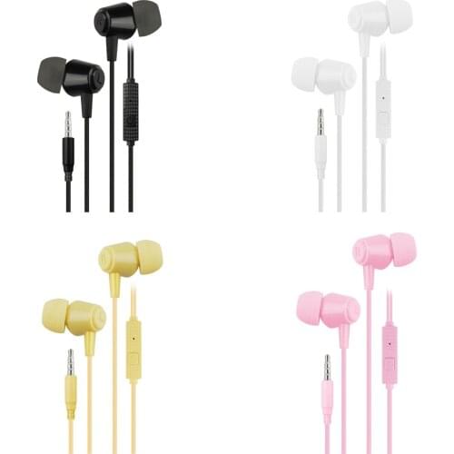 10pcs In ear Wired Earphone Earphones Headset Smartphone With Mic for Android iPh handphone xiaomi