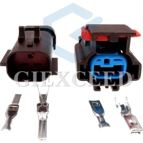 2 Pin 54200275 54200261 Female Male Electrical Cable Connector Wire Socket For Car