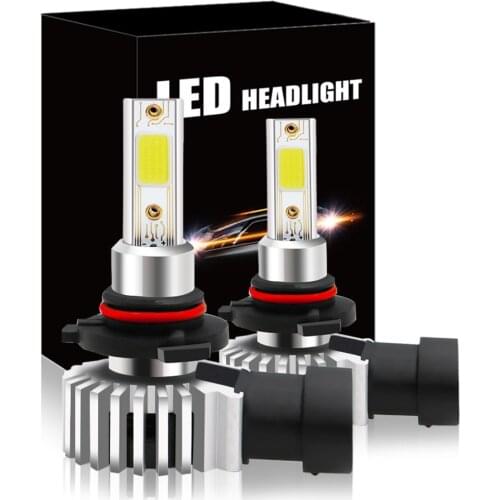 2X H4 H11 H7 LED Headlight Bulb Kit 9006 9012 9005 H1 H3 100W 26000LM High Power LED Light Bulb 6000K White