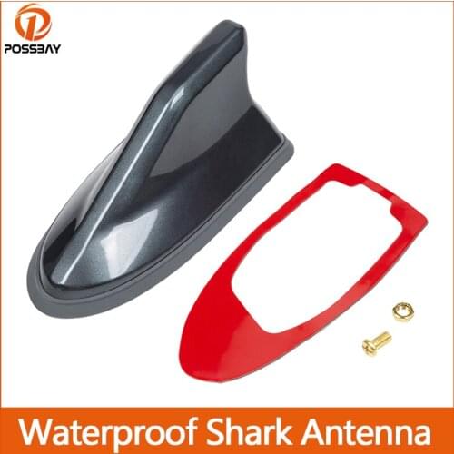 Car Shark Antennas Waterproof Fin Roof Radio Aerials for Mini Cooper/Suzuki Swift/Seat Ibiza/Nissan Qashqai J10/Hyundai/Mazda
