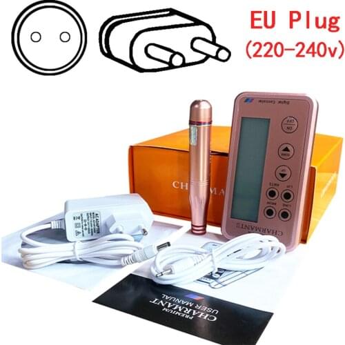 Electric Digital Permanent Rotary Makeup Machine Kits Microblading Machine Eyebrow Lip MTS Tattoo Makeup Pen + Cartridge Needles