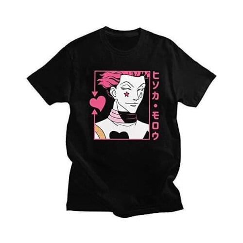HUNTER×HUNTER Fashion Anime T-Shirts Casual Shirt Short Sleeve Summer Cartoon Tshirt Unisex Gifts