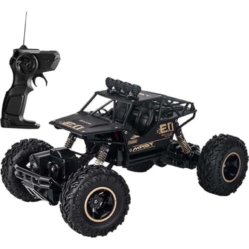 1/16 RC Alloy Climbing Car 4WD 15km/h 45° w/ Battery RC Toy Gifts for Kids