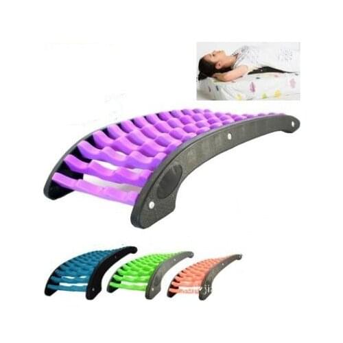 Back Massager Stretcher Spinal Orthosis Equipment Relax Stretcher For Lumbar Support Spine Pain Relief Chiropractic
