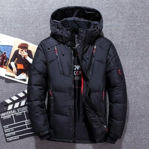 -20 Degree Men Winter Duck Down Jacket Outdoor Hooded Camping Hiking Trekking Windbreaker Thick Male Warm Overcoat Parkas M-4XL