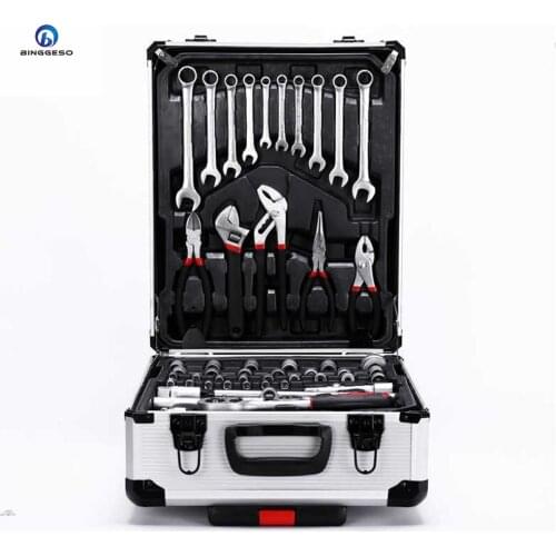 Tool kit in аюминиевом case 187 items