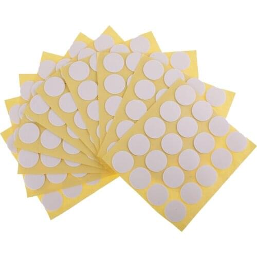 Prettyia 200x Envelope Adhesive Candle Making Wick Stickers Sticky Dot 20mm