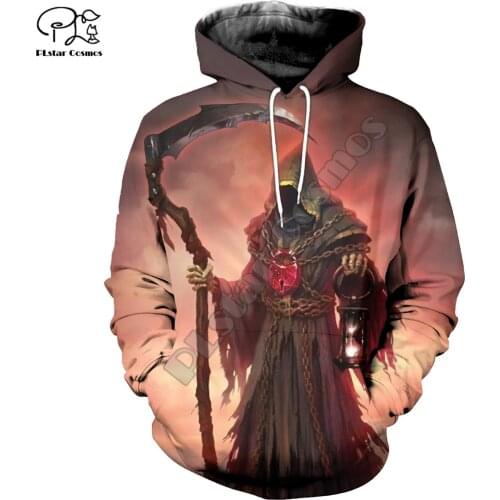 PLstar Cosmos Crazy Amazing Halloween 3D Printed Hoodies Sweatshirts Zip Hooded For Men And Women Casual Streetwear Style-H18