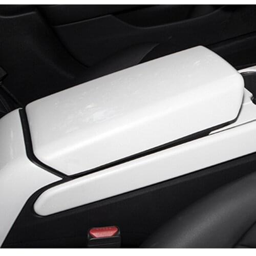 ABS Central Control Armrest Box Protective Cover Case Protection Decoration For Tesla Model 3 Accessorie