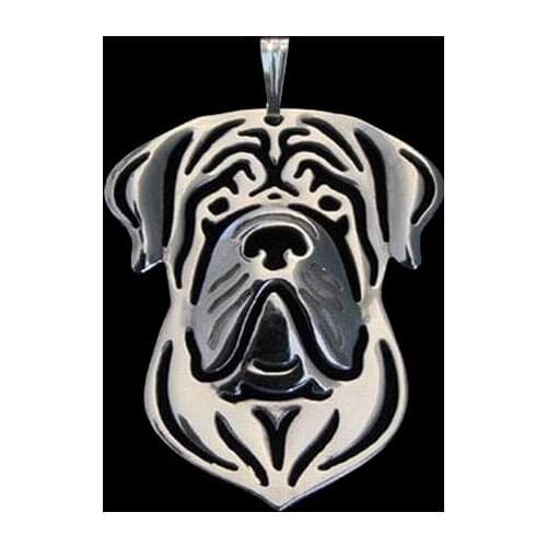 Womens Jewelry Alloy Dog Pendants Metal English Mastiff Pendants