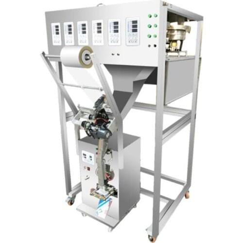 110V 220V Automatic Weighing Packaging Machine For Tea Medlar Hardware Mixing Packaging Machine