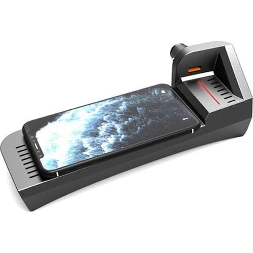 15W Car QI Wireless Charging Phone Charger Fast Charging Plate Phone Holder For- A3 8V S3 2014-2020