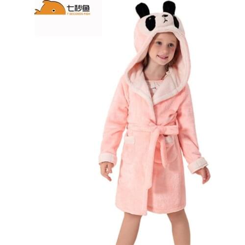 7 Seconds Fish Bathrobes For Girls