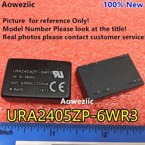 Aoweziic URA2405ZP-6WR3 URA2405ZP-6W URA2405 New Original DIP Input: 9-36V Dual Regule Output: +5V 0.6A,-5V -0.6A DC-DC Isolate