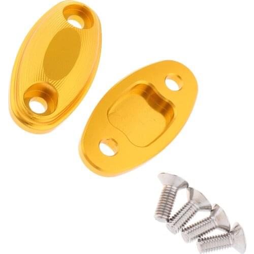 CNC Alloy Rear Mirror Hole Cap Cover for Honda CBR650F 2014-2018
