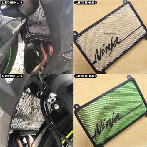 For Kawasaki NINJA 400 NINJA400 NINJA 250 ninja250 2018-19-2020 motorcycle Radiator Grille Guard Cover Protector Radiator Guard