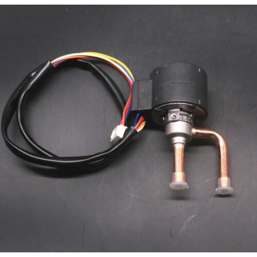 Electronic Expansion Valve DC12V Normally Closed Copper valve for Refrigeration Inverter air conditioner and heat pumps