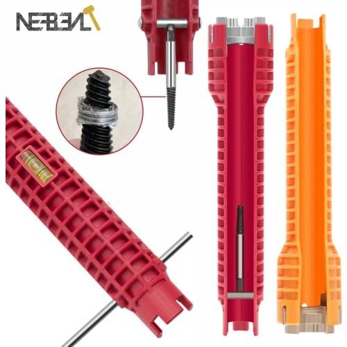 Flume Wrench Anti-slip Kitchen Sink Sleeve Water Pipe Repair Bathroom Faucet Plumbing installation and Maintenance Home Tool