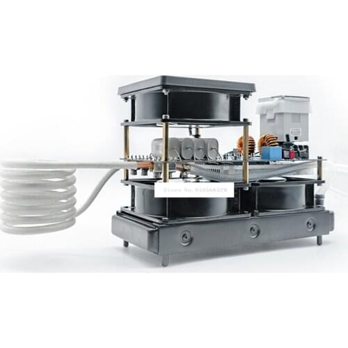 Induction Heating Machine Medium-High Frequency Induction Heater 2500W Induction Heating Board Metal Quenching Tool 110V/220V