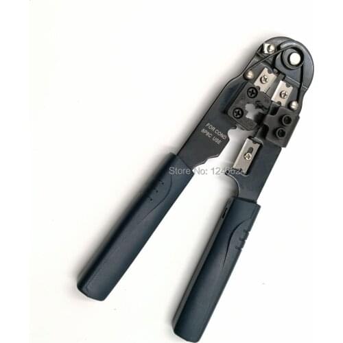Multifunctional Tool For Crimping rj45 HT-210N rj 45jack Multi-functional Crimper Plier Available for stripping round cable
