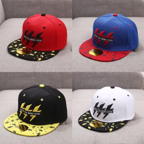 Fashion Baby Girls Summer Outdoor Sunhat Children Unisex Adjustable Hip Hop Caps Boys Breathable Cotton Travel/Sports Hat