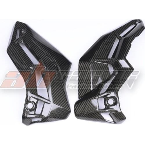 Lower Oil Guard Bottom Belly Pan Panel Fairing Cowl For Kawasaki Z900 /ABS 2017-2019 Full Carbon Fiber 100% Twill
