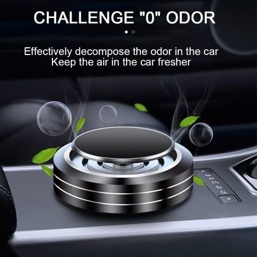 Aluminum Alloy New Car Air Freshener Fragrance Adjustable Concentration Car Perfume Reduce Odor Auto Interior Accessories