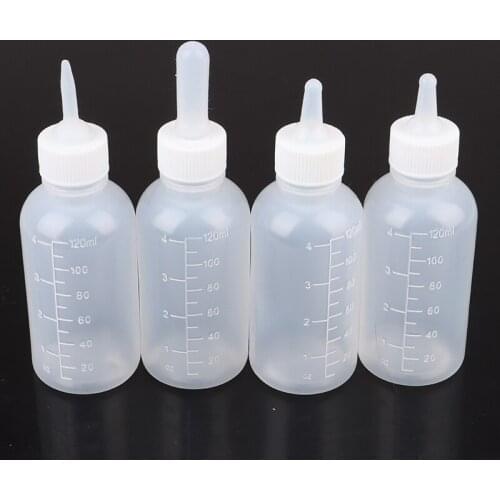 Practical Pet Nurser Nursing Feeding Bottle Kits With Nipples Milk Water Feeding For Kittens Puppy Hamste Silicone