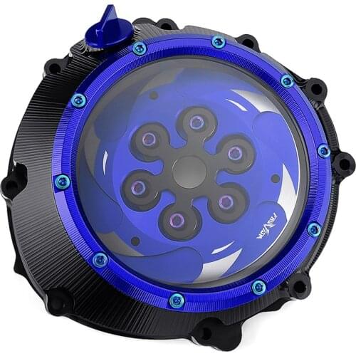 For BMW S1000RR HP4 Racing Clear Clutch Cover & Spring Retainer Ring Accessories For BMW S 1000 RR S1000 RR 2007-2017 2016 2015