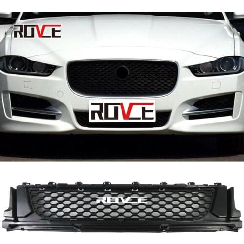 ROVCE Front Bumper Grille Front Grill Underneath For Jaguar XE 2016-2018 T4N5895 Car Styling