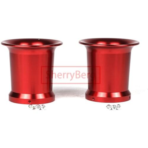 SherryBerg Pari Carburettor Carby 3" Velocity Stacks for Keihin Mikuni TM PE PWK OKO Carburetor carb Intake red color trumpet