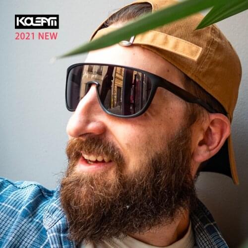 One-piece lens Designed Sport Goggle tr90 frame mirrored UV400 Windproof Sport Sunglasses for men/women KD218 KDEAM Luxury