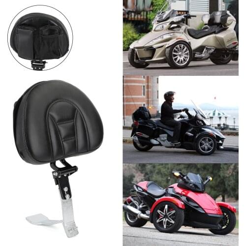 Artudatech Driver Backrest fit for Can Am Spyder RT SE6 SM6 SE5 SM5 Roadster Motor Bike Accessories Parts