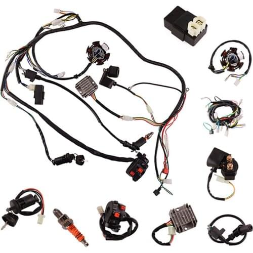 Wiring-Harness Stator-Kit ATV Ignition Coil Durable For Buggy Go-Kart High Quality 200CC Assembly 4-Stroke Car Replacement Parts