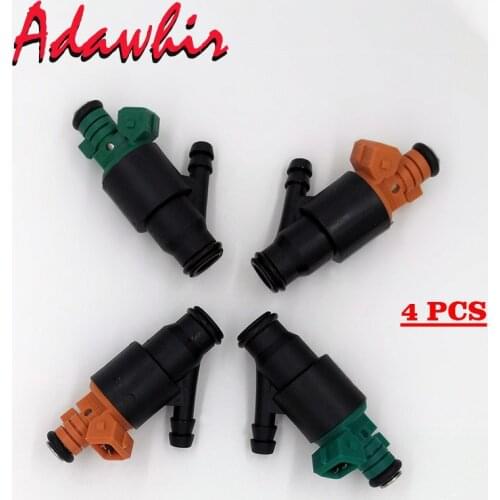 4 pieces Fuel Injector For Kia Sportage 2.01995-2002 two green 0280150502 and two orange 0280150504