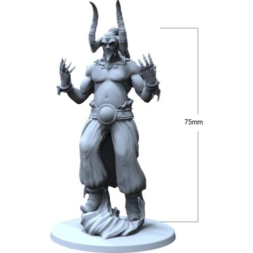 1/24 75mm Resin Model Figure Unpainted RW-057