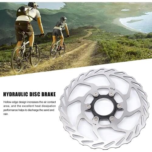 160mm Disc Brake Rotor CenterLock Mountain Road Bike MTB Heat Dissipation Cooling Hollow Pads Disk Center Lock Rotors Modern