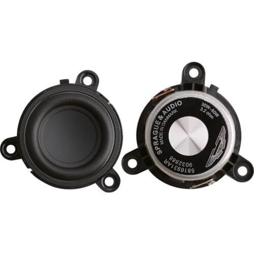 AIYIMA 2Pcs 1.7 Inch Midrange Speaker Driver 4Ohm 60W Audio Speakers Rubber Edge Paper Cone Loudspeaker For DIY Home Theater