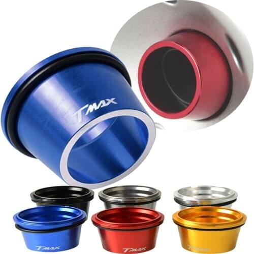 Motorcycle Aluminum Exhaust Pipe Muffler Tail Port Cover Cap For Yamaha Tmax530 2012 2013 2014 2015 2016 2017 T-max 530 TMAX 530