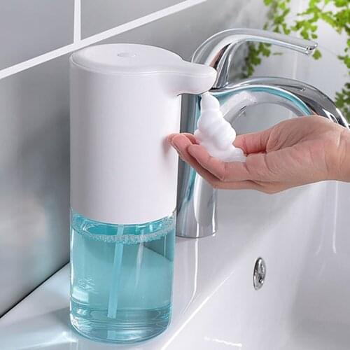 Touchless Foam Soap Dispenser Automatic Wall Mounting ABS Hand Cleaning Hand Washing Liquid Smart Sensor Auto Container