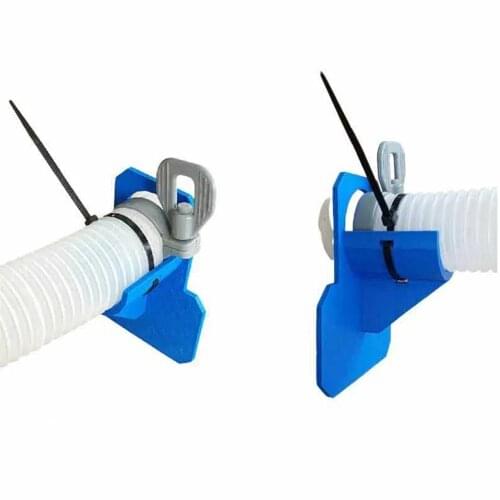 30-38mm Swimming Pool Pipe Holder Mount Supports Pipes Fits Intex Bestway Above Ground 32mm 38mm Hose Outlet with Cable Tie