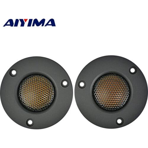 AIYIMA 2Pcs Audio Portable Speakers 25 Core 15W 5.5 Ohm Tweeter Strong Magnetic Hifi Loudspeaker