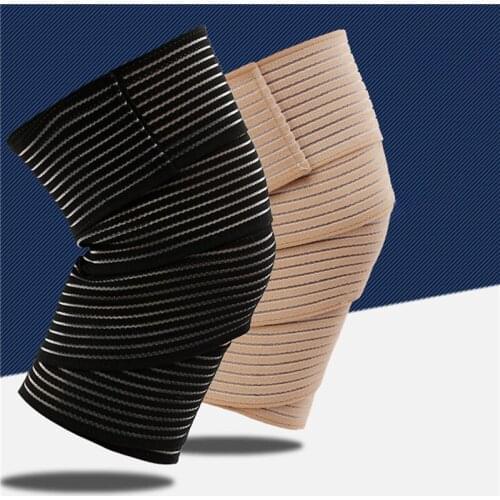 Elastic Safety Bandage Sports Strap Knee Protector Bands Ankle Leg Elbow Wrist Calf Brace Knee Wrap Compression Knee Support