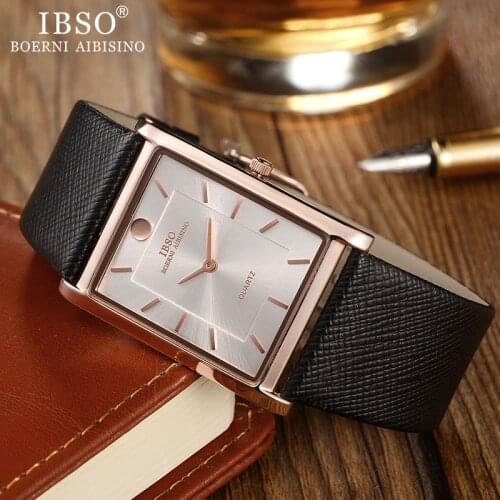Men's Watch With Leather Strap Ibso China