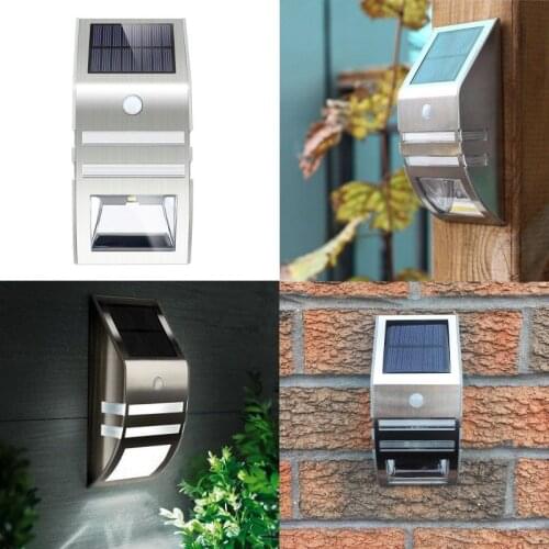 Solar induction wall lamp body induction lamp solar wall lamp solar garden lamp fence fence lamp